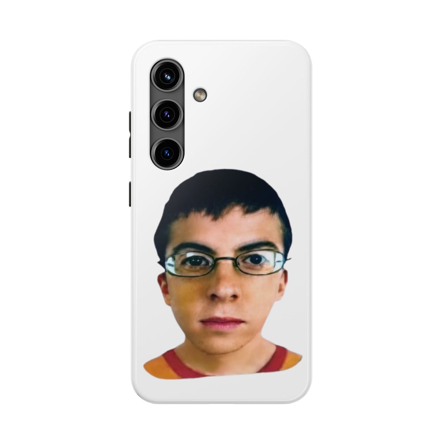 A boy image on phone case meme— Funny Cute Meme Protective Case