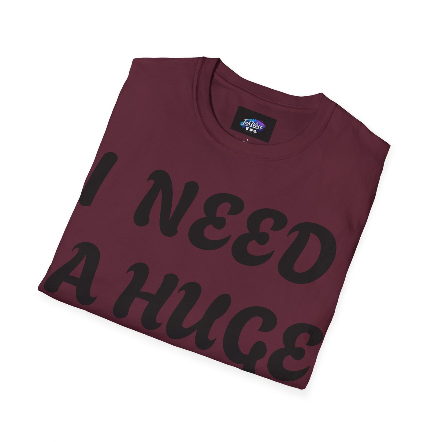 Graphic T-Shirt "I Need a Huge Cocktail" — Funny Bar & Party Tee