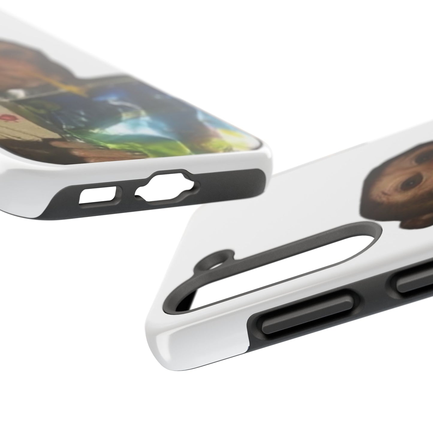 Monkey Sipping Juice Phone Case — Funny Cute Meme Protective Case