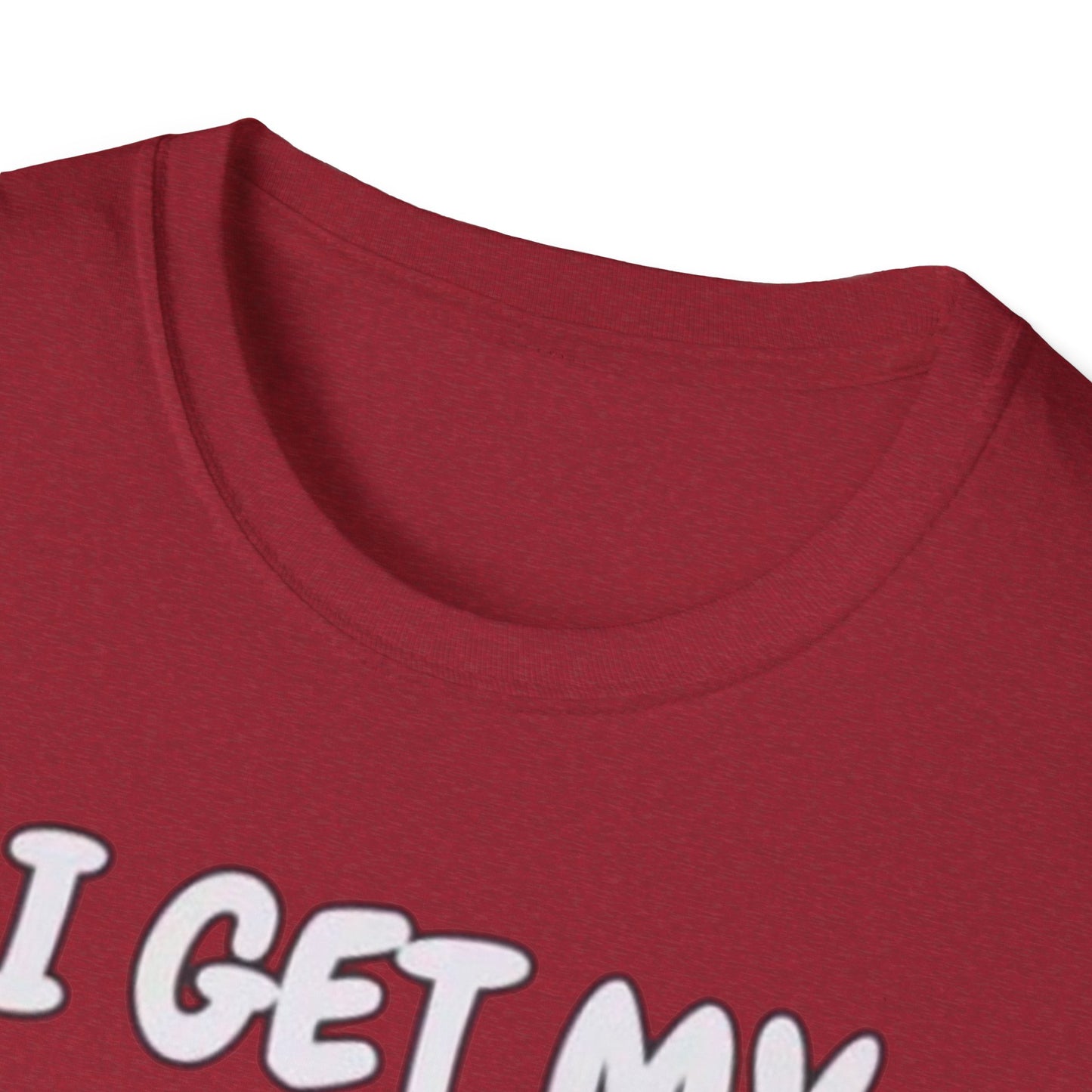 Knob Cheese T-Shirt — "I Get My Calcium From Knob Cheese" Cute Mouse Graphic Tee