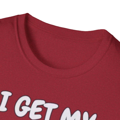 Knob Cheese T-Shirt — "I Get My Calcium From Knob Cheese" Cute Mouse Graphic Tee